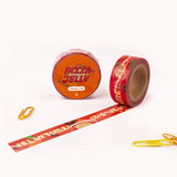 Snack Time masking tape