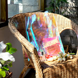 Lazy Lounge Sunshine Twin PVC Bag - Pink Hologram