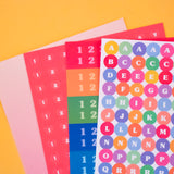 Rainbow Sticker Pack - 9 Piece Set