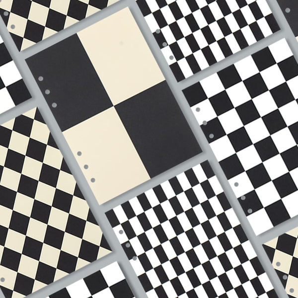 A5 Scrap the moment refill vol.4 checker board