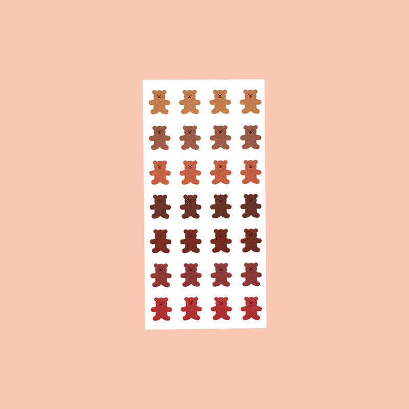 Heart Bear remover Sticker