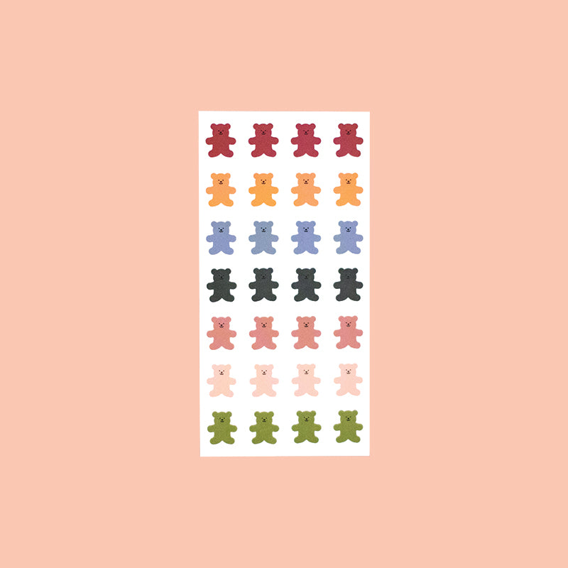 Heart Bear remover Sticker