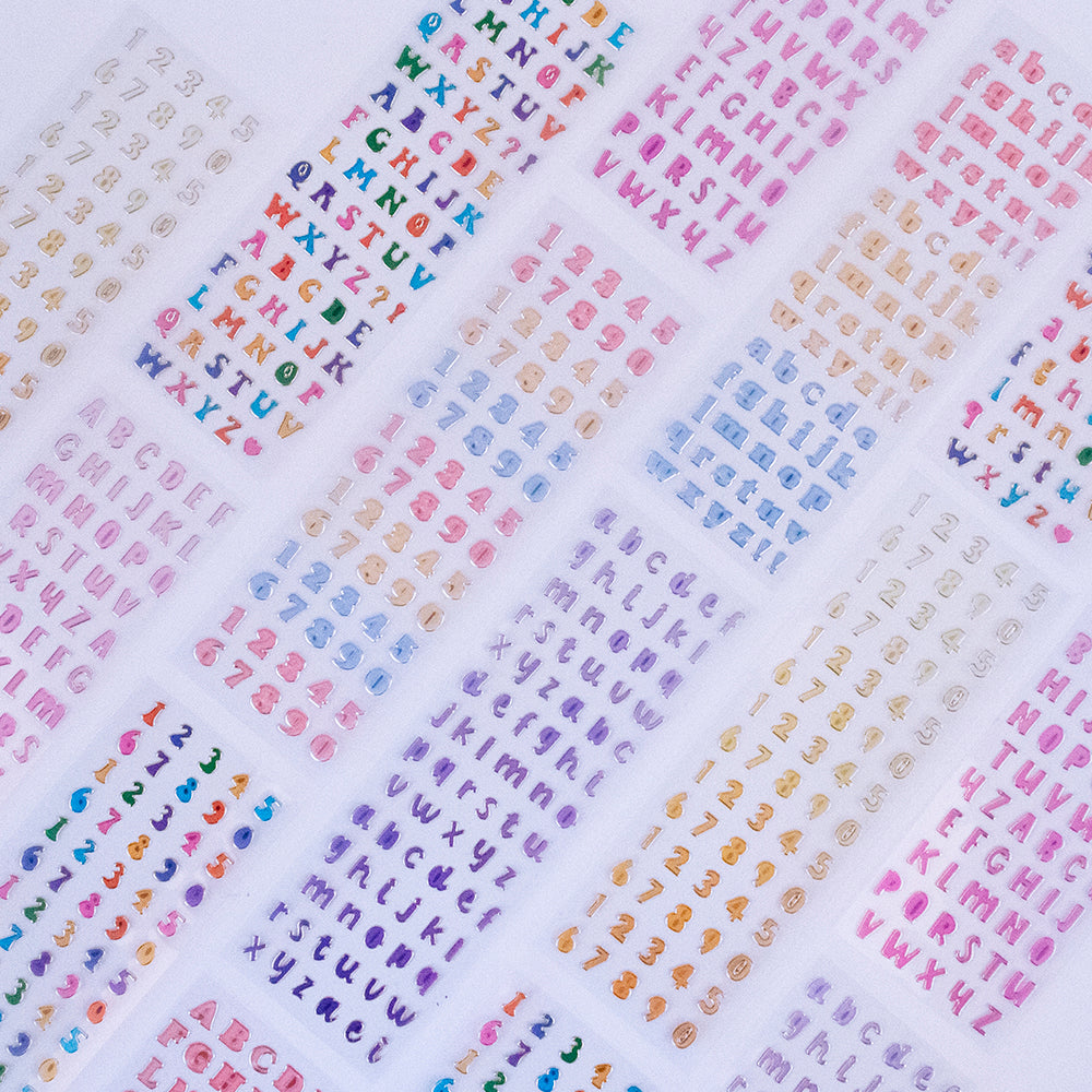 LUCALAB Line Sticker Pack - 9 Piece Set