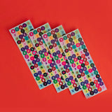 Retro Glitter Sticker Pack