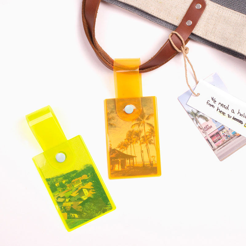 Summering Name Tag – Neon