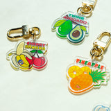 Fruits Holiday Key Ring