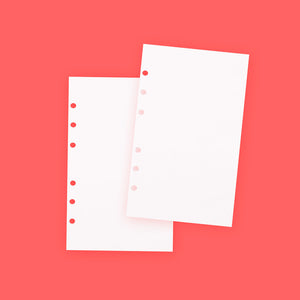 Archive refill blank note