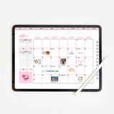 [Lucapad] Rainbow Snack Month Day Date Alphabet Goodnote Sticker